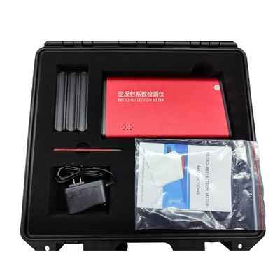 0.2° متر بازتابنده رترو برای زاویه دید -5℃~+50℃ با نقطه آزمایش 32 میلی متری