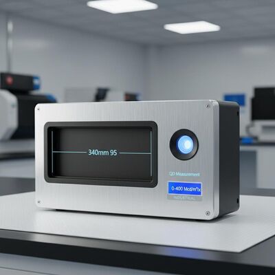 اندازه گیری ناحیه دیافراگم 340mm X 95mm دستگاه نور کوچک با QD محدوده اندازه گیری اختیاری 0-400 Mcd M2lx مناسب برای صنایع