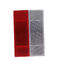 نوارهای منعکس کننده کالسکه قرمز و سفید برای ماشین ها 15 سانتی متر × 5 سانتی متر