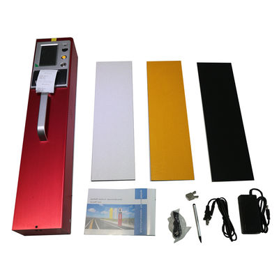 2856 + 50K علامت گذاری سنگ فرش Retroreflectometer کالیبراسیون یک کلید